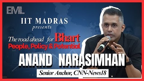 Anand Narasimhan live at IIT Madras | EML