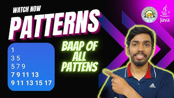 Patterns in Java Computer Class 10 ICSE ISC Java Programming | Nested Loop in Java | Star Patterns