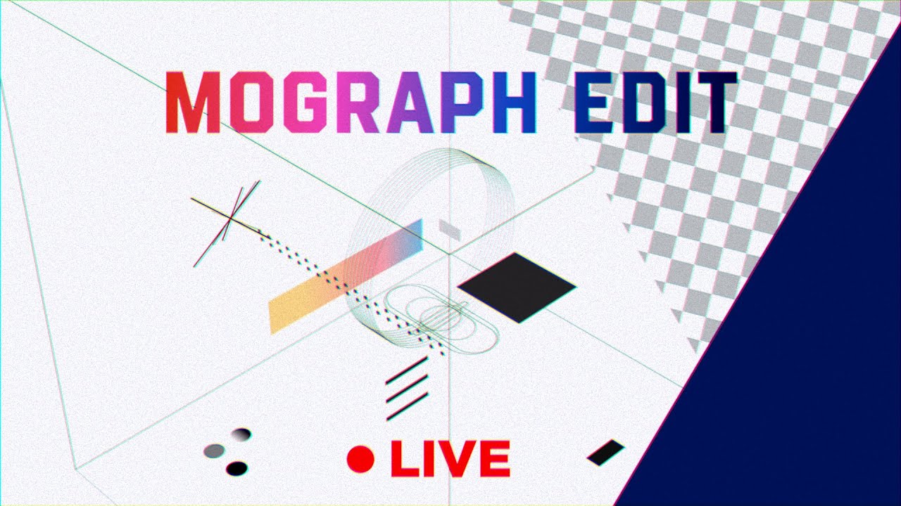 Mograph Edit in Davinci Resolve test stream - YouTube