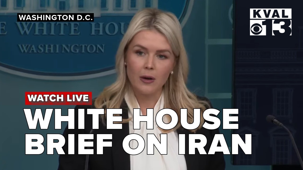 Press secretary Leavitt briefs media on Operation Epic Fury in Iran