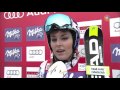 Lindsey Vonn Reacts to her DH win at Altenmarkt-Zauchensee