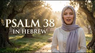 Psalm 38 Sung in Hebrew | Ancient Hebrew Worship Music | King David's Psalms | Hebrew–English