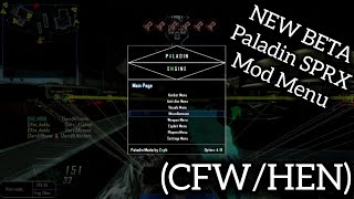 BO2 1.19 New Paladin Beta Paid SPRX Mod Menu (CFW/HEN) 