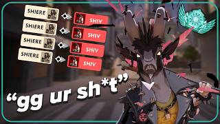 Eternus 6 Shiv player GIVES UP because of THE BEST Billy Build