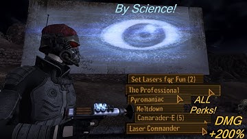 Fallout New Vegas: I Made Pyro-Laser Build