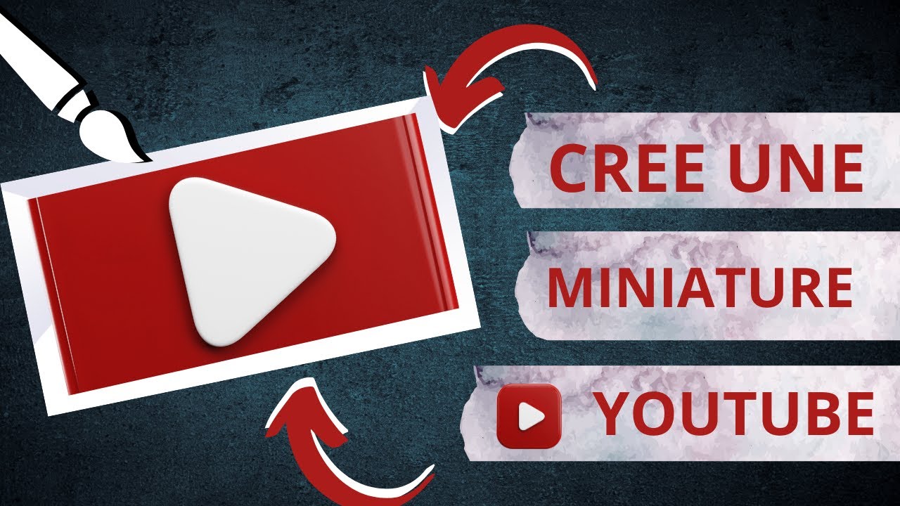 comment faire une Miniature YouTube Sans logiciel (Facile et gratuit