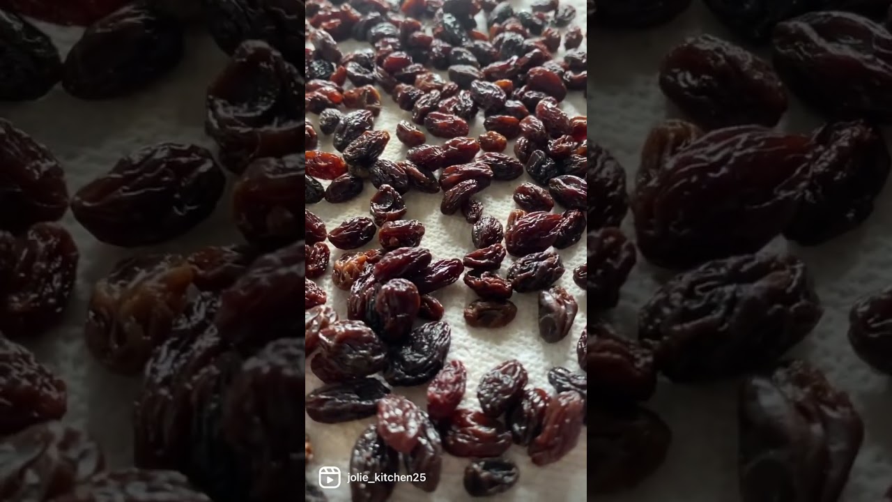 How To Make Rum Soaked Raisins. Get Ready for Holidays Season. 