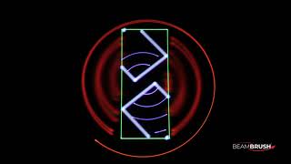 Beam Brush® Abstract Laser Show | Rhythm of Love By Mike Dunn