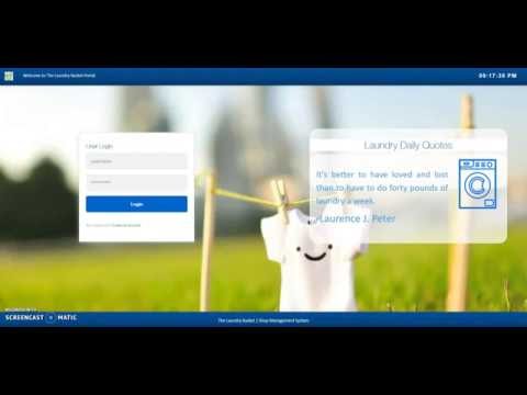 Laundry Shop Management System - Client Side
