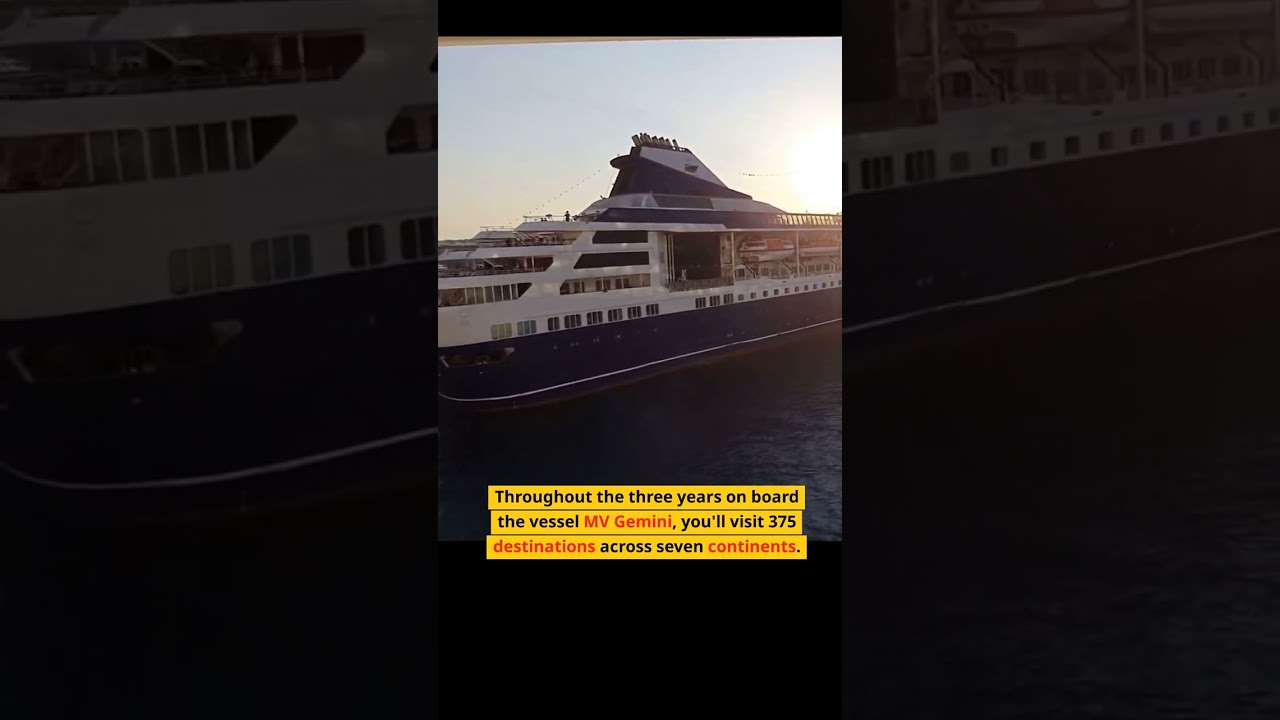 Would You Take a 3-Year Cruise for a Price Cheaper than Leasing a Manhattan Apartment?