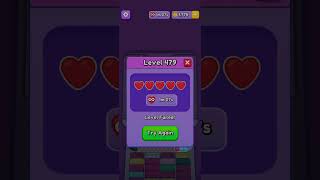 Level 479 Marble Sort walk through solution