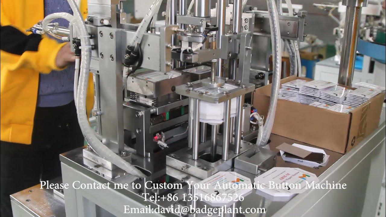 ABMM Automatic tin fridge button maker.2.25 inch Automatic