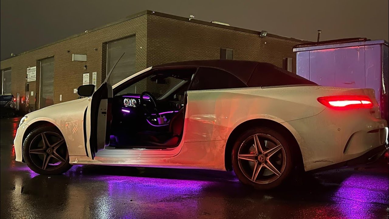 Mercedes fully modifyLights and Exhaust systemmodify by btown