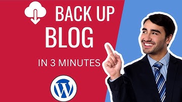 How to Back up Wordpress Blog using All in One WP plugin