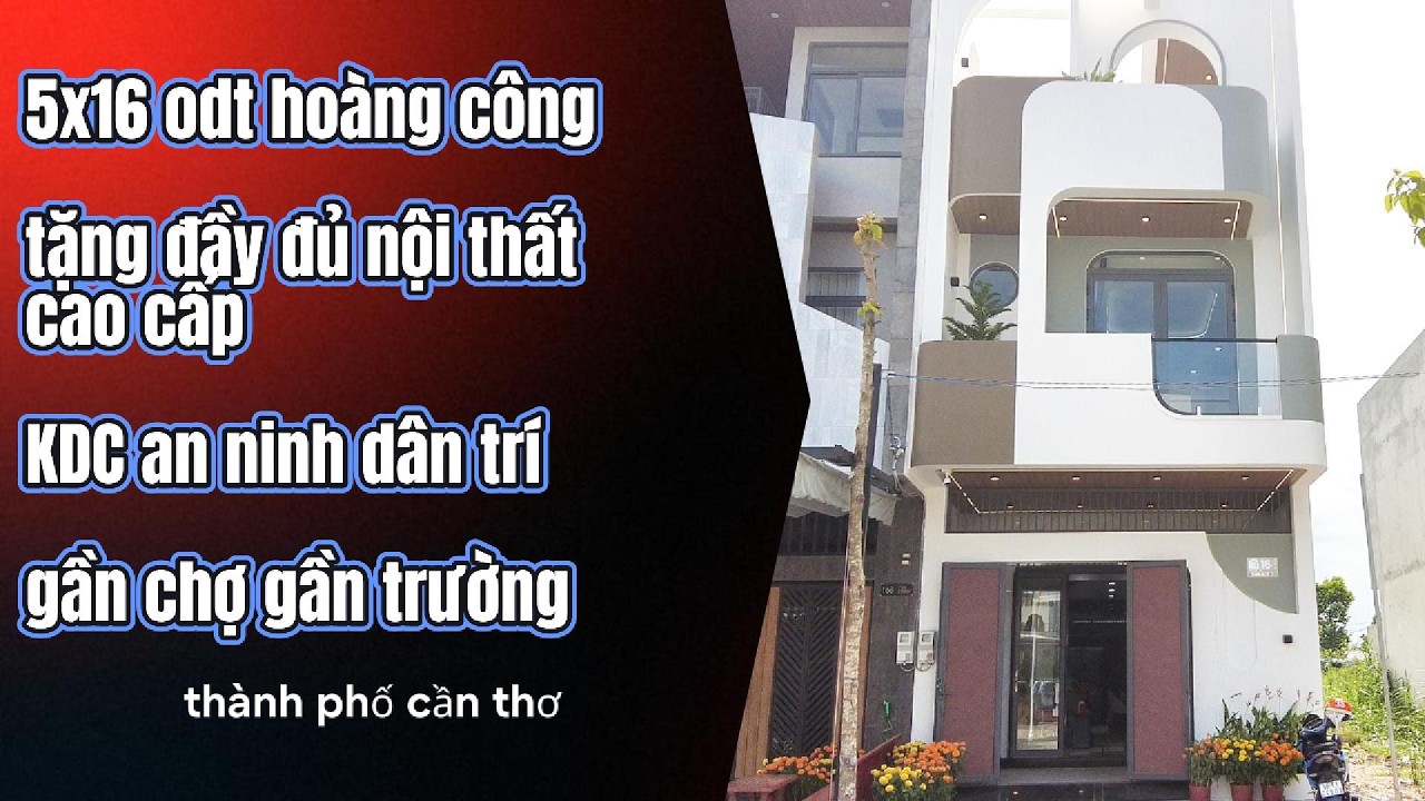 tôi bán nhà cần thơ 1 trệt 2 lầu lộ 20m rộng rãi mua ở 3 thế hệ luôn nhà đẹp hết sảy luôn