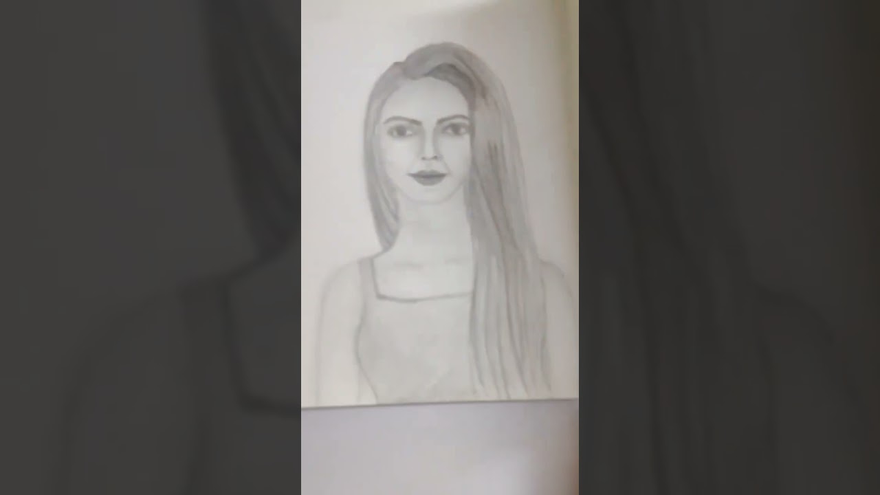 quick drawing/female front face construction