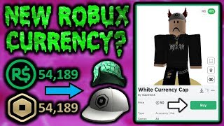 This Hat Leaked The New Robux Currency Youtube - robux currency