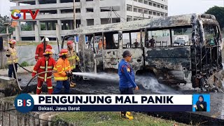 Mobil Travel Terbakar di Parkiran Mega Mal Bekasi #BuletiniNewsSiang 31/01