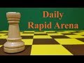 Daily Rapid Arena. Шахматы, блиц на lichess.org