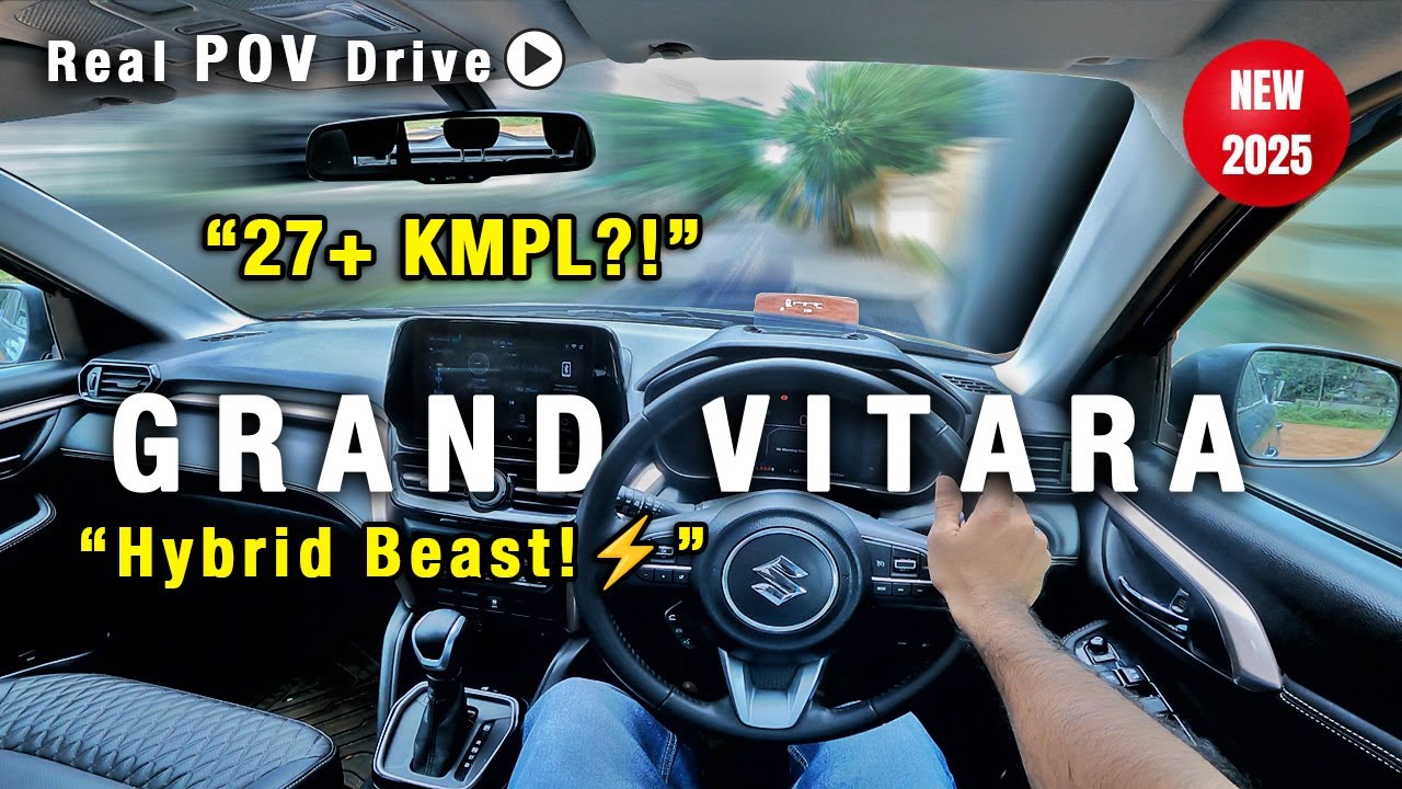 Grand Vitara Strong Hybrid POV Drive | ASMR Driving Experience