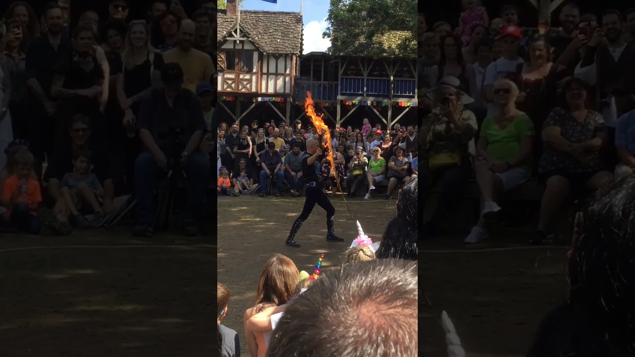 Whip of Fire Bristol Renaissance Faire 2021 Day 5 YouTube