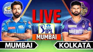 IPL 2024 Live: MI vs KKR Live Match | IPL Live Score & Commentary | Mumbai vs Kolkata Live Match