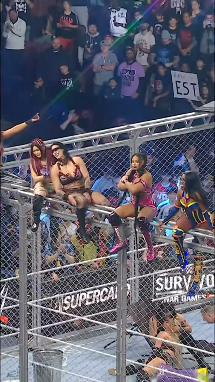 Nothing better than winning at #SurvivorSeries #WarGames ?