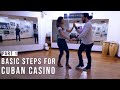 BASIC STEPS FOR CASINO pt 1 // "Cuban Salsa"