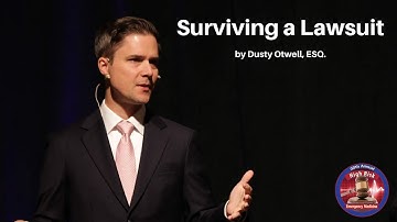 Een rechtszaak overleven | De cursus spoedeisende hulp met hoog risico