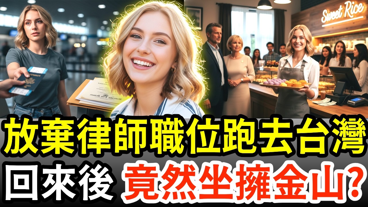 放棄律師鐵飯碗去台灣一趟回來竟然發大財?媽媽準備享福了!