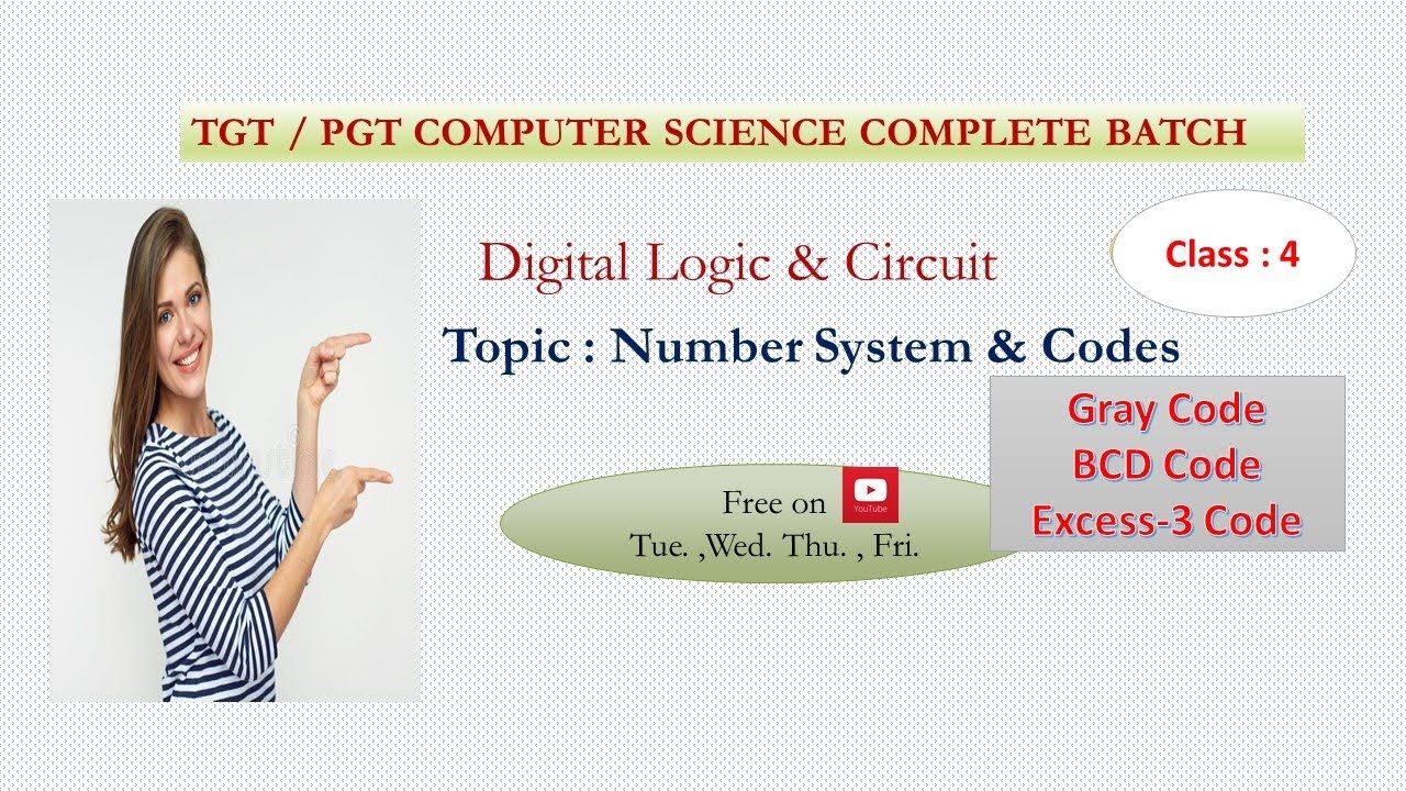 BCD Code | Gray Code | Excess-3 Code in digital electronics - YouTube