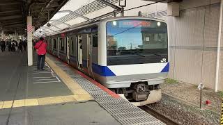 【2019年に製造された増備車】常磐線E531系0番台水カツK478編成　柏駅発車