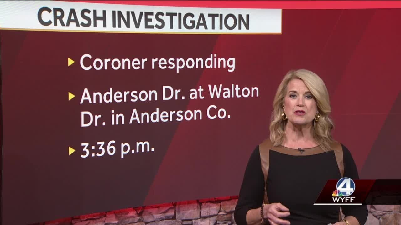 Deadly crash reported in Anderson County, coroner says - YouTube