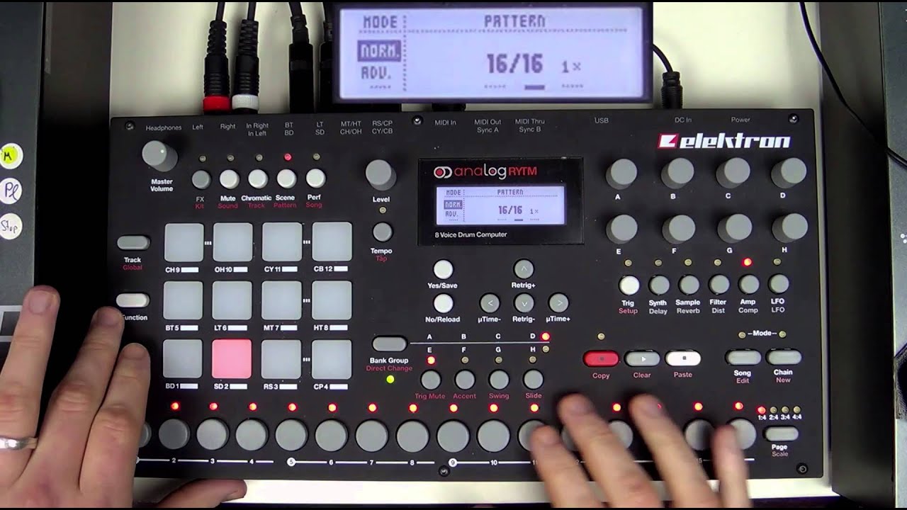 Elektron Analog Rytm Workflow Tutorials GERMAN (Video 09 von 11)