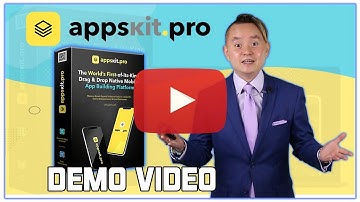 AppsKit Pro Demo Video - get *BEST* Bonus and Review HERE!