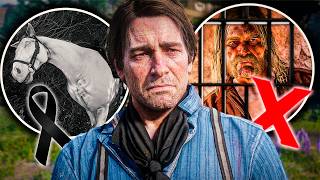 10 ERROS Que Me Fizeram PERDER Conteúdo no RDR2!
