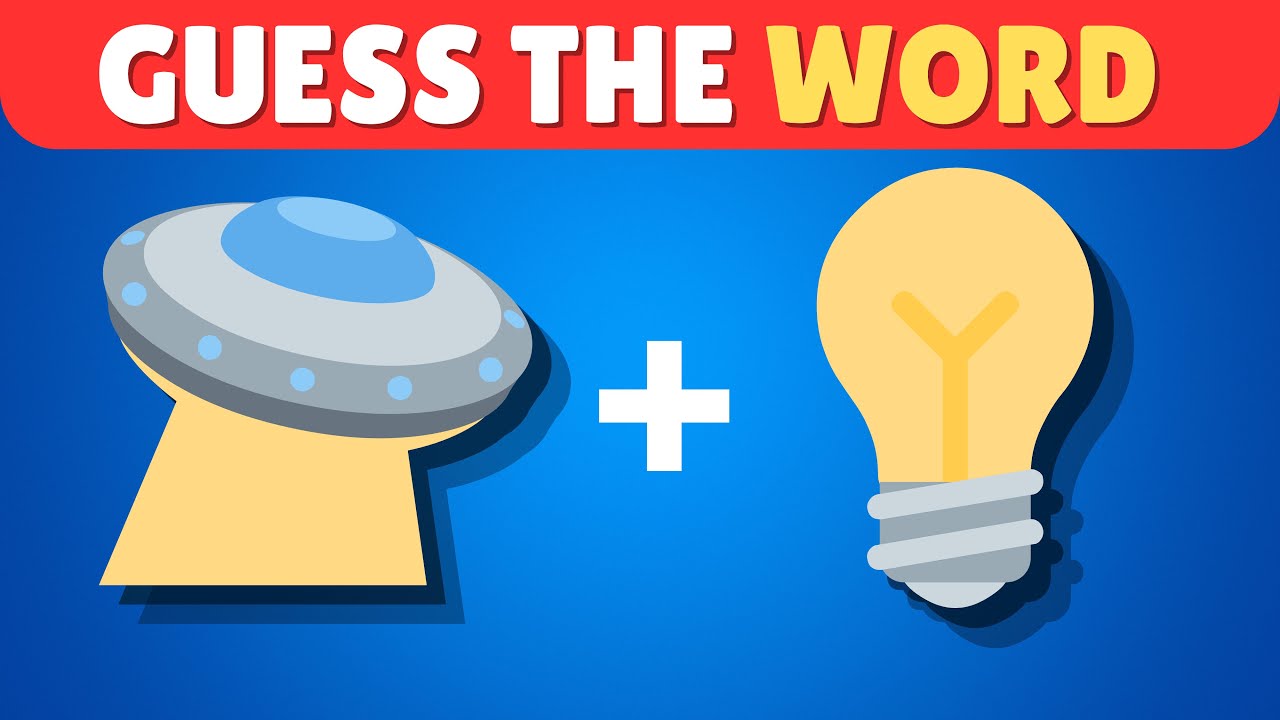 Guess the Word By Emojis?🙄🤔| Emoji Quiz Challenge 2025