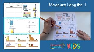 Year 1 Measure Lengths 1 Answer Video