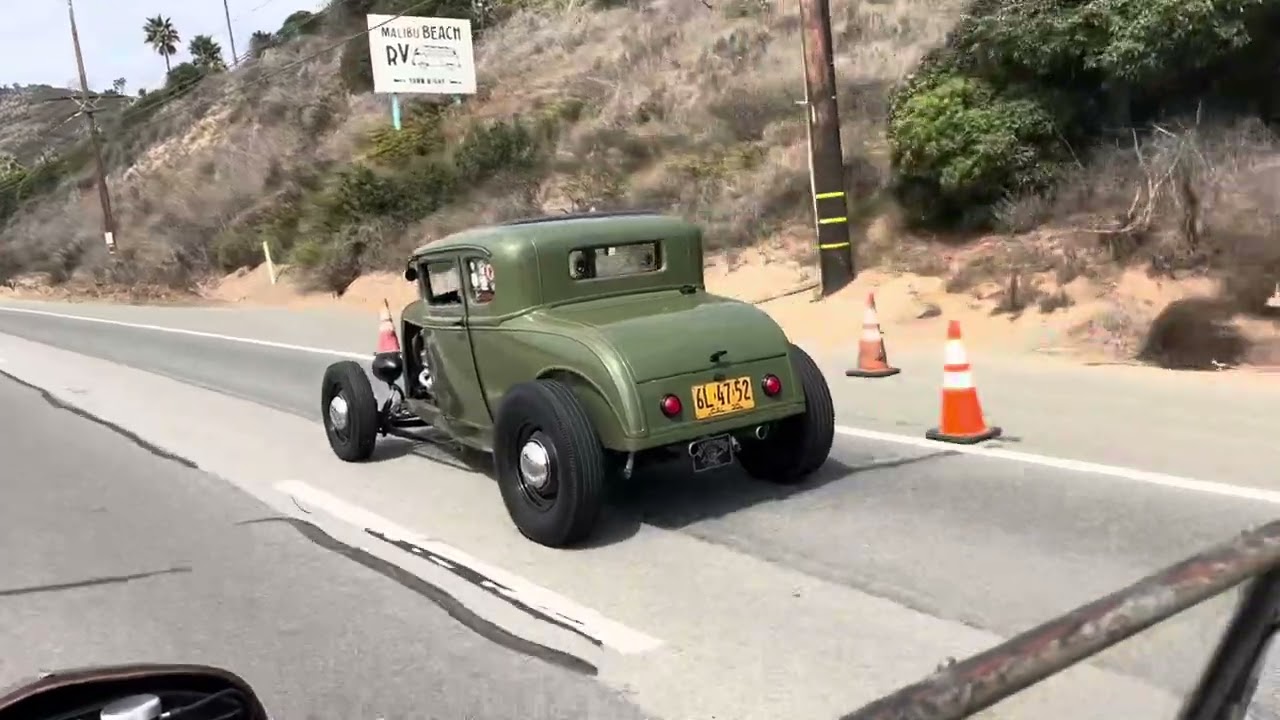 California Coast Line Cruise in 1930 Fords
