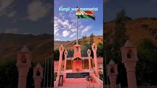 Kargil war memorial #tribute to Indian army soldiers #shorts