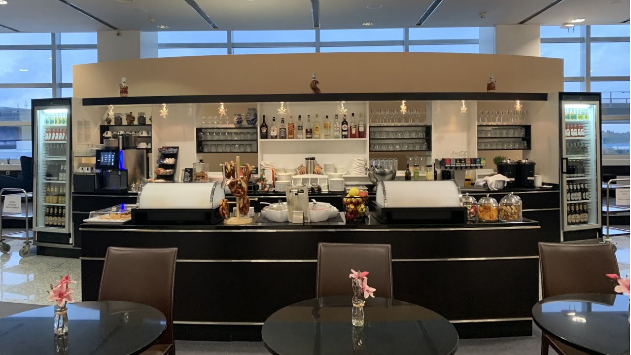 Sky Lounge, Frankfurt International Airport, Germany, Europe