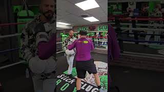 Boxing Demo - Working on the 1-1-2