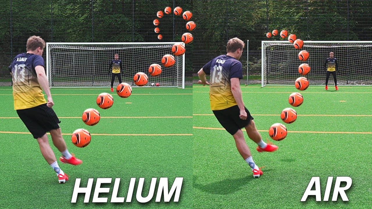 football score The Helium Football Test! (Experiment)