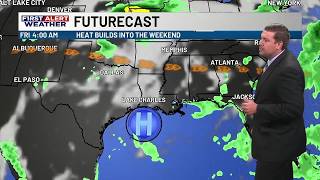 First Alert Forecast: Mix of sun and clouds continues into the weekend, few rain chances by next...