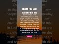 Thank you God - Gracias Dios #christianshorts #trustgod #motivation #holyspirit #christianmotivation