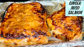 Air Fryer Ginger Miso Salmon by Brown Girls Kitchen 285 views 1 month ago 2 minutes, 39 seconds