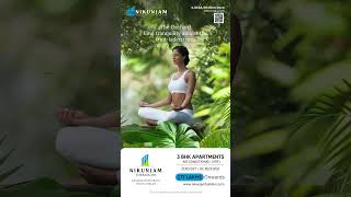 NIKUNJAM THARANGINI | 3 BHK air-conditioned ready to move in flats at Kesavadasapuram, Trivandrum