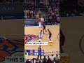 yes. 🙂‍↕️ #nyknicks #nba #oganunoby #mikalbridges #dunk