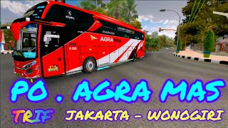 BUS AGRA MAS TRIF JAKARTA -  WONOGIRI | Bus Simulafor Indonesia. screenshot 4