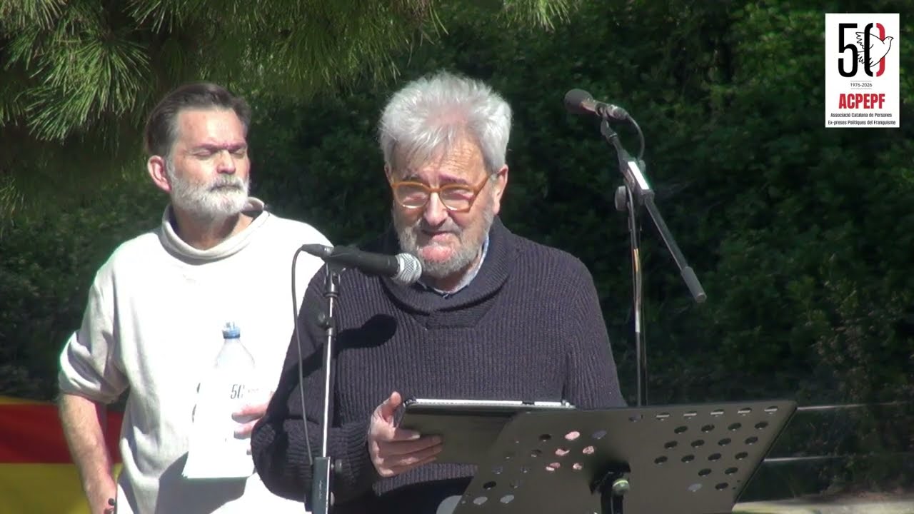 2026 Homenatge als homes i dones del PSUC al fosar de la Pedrera